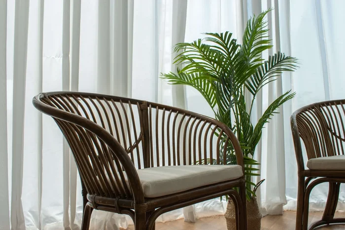 1+ 1 Seater Rattan Sofa – Walnut Brown