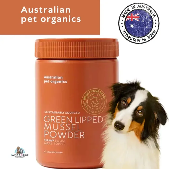 [20% OFF] AUSTRALIAN PET ORGANICS SUSTAINABLY SOURCED GREEN LIPPED MUSSEL POWDER 280G
