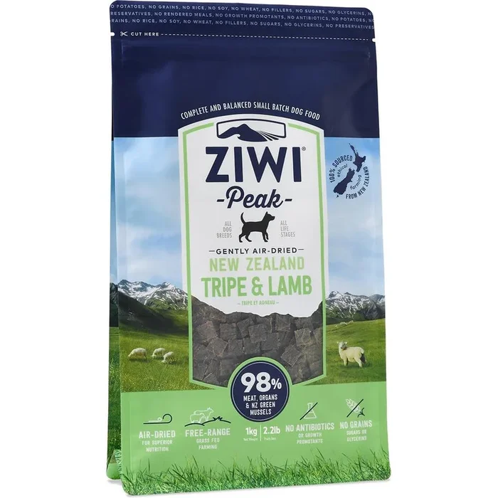 20% OFF: Ziwi Peak Air-Dried Tripe & Lamb Dog Food