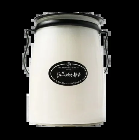22 oz Butter Jar Candle: Saltwater Mist
