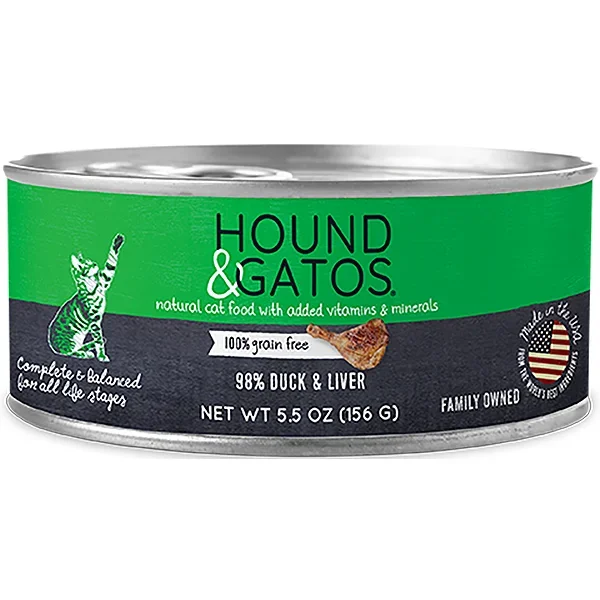 98% Duck & Duck Liver Formula Grain-Free Wet Canned Cat Food
