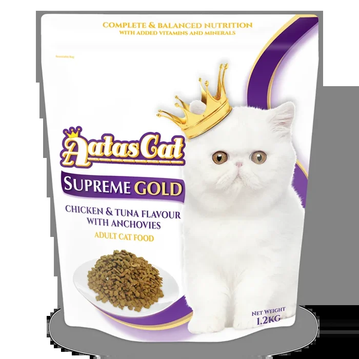Aatas Cat Adult Supreme Gold Chicken & Tuna with Anchovies 1.2kg