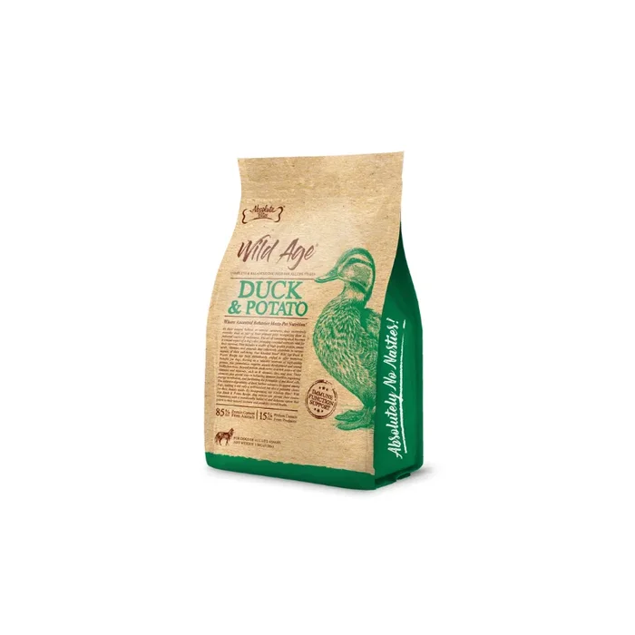 Absolute Bites Wild Age Dry Dog Food – Duck & Potato