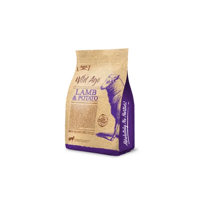Absolute Bites Wild Age Dry Dog Food – Lamb & Potato