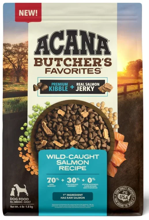 Acana Butcher’s Favorites Wild-Caught Salmon Recipe Dry Dog Food