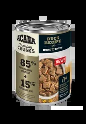 ACANA Premium Chunks, Duck Recipe in Bone Broth Canned Dog Food