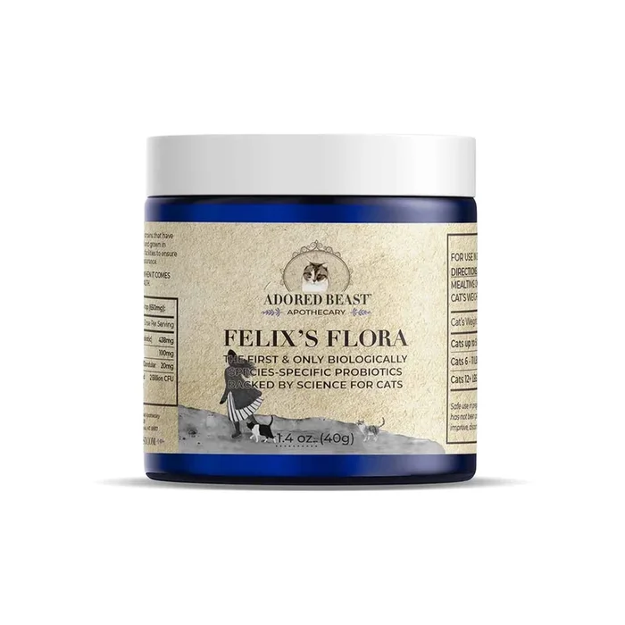 Adored Beast Felix’s Flora Probiotic for Cats 1.4oz
