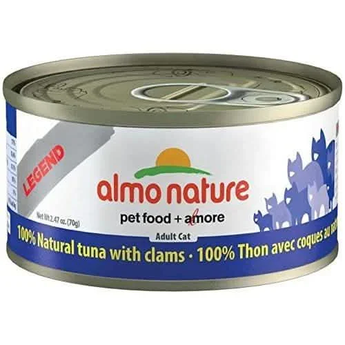Almo Nature C Atún y almejas naturales en caldo 2,47 oz