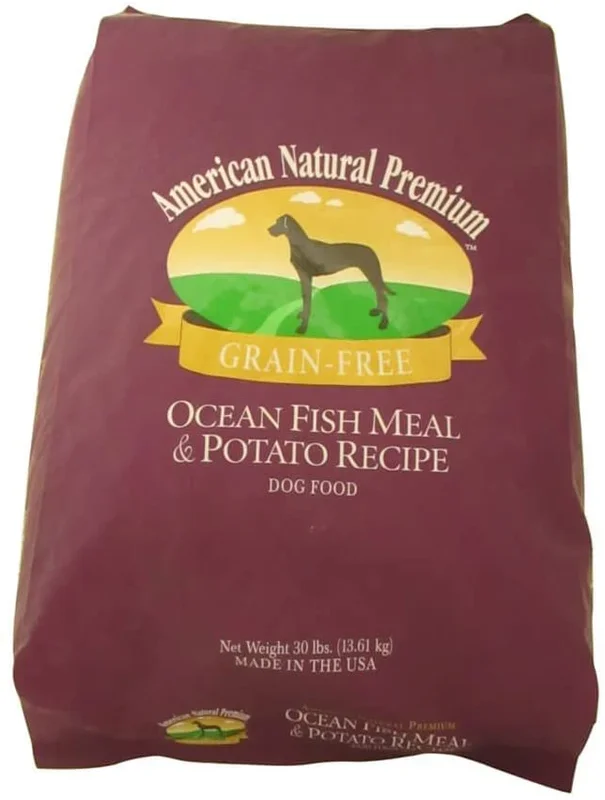 American Natural Grain Free Ocean Fish and Potato Dry Dog Food – 30 lb Bag
