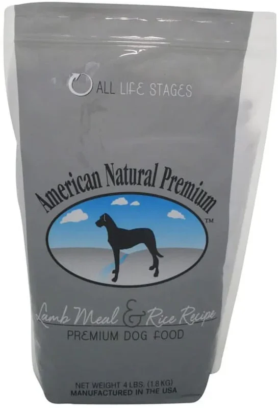 American Natural Lamb & Rice Dry Dog Food – 4 lb Bag