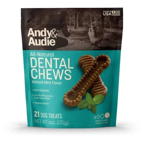 Andy & Audie, Andy & Audie Lg Dental Chew, 6 Oz