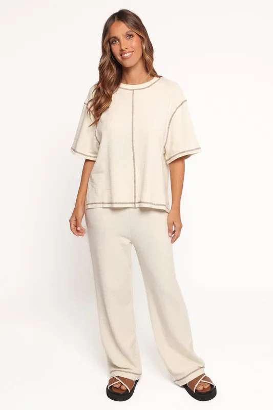 Angler Knit Set – Cream