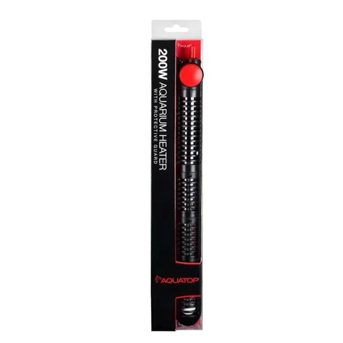 Aquatop, Aquatop HTG Glass Aquarium Heater with Protective Guard, 1 Each/200 W