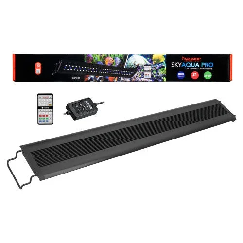 Aquatop, Aquatop SkyAqua Pro LED Light Fixture with IR Remote 6500K, 1 Each/21 W, 24-30 in