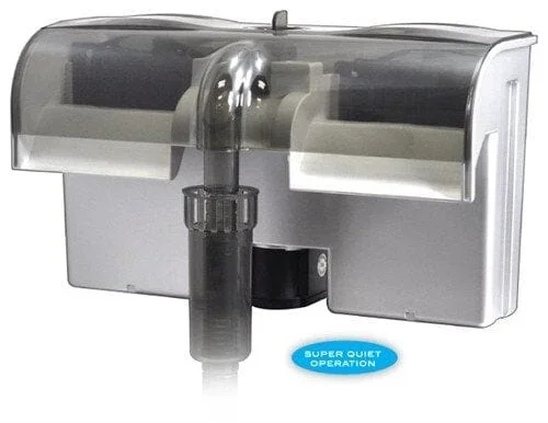 Aquatop Forza Hang-On Power Filter with Skimmer External Aquarium Filter – Black – 40 – 80 Gal
