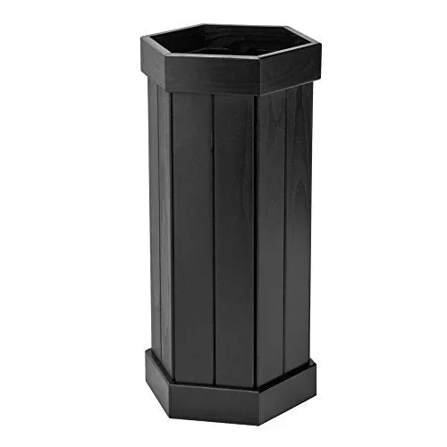Aqueon Hexagon Pine Stand – Black – 10 gal