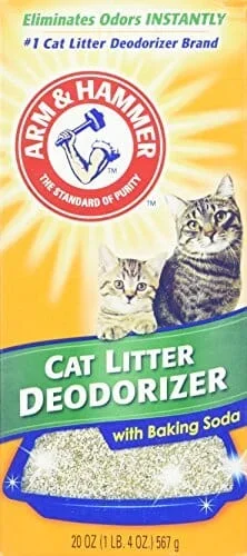 Arm & Hammer Cat Litter Deodorizer Powder – Baking Soda – 20 Oz