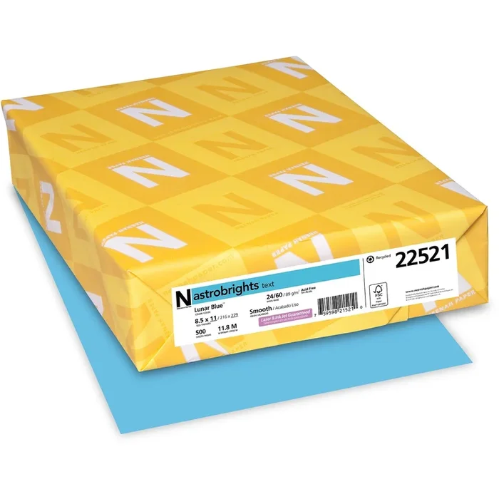 Astrobrights Color Paper – Blue – WAU22521
