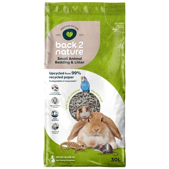 Back-2-Nature Small Animal Bedding And Litter, 30-L Bag