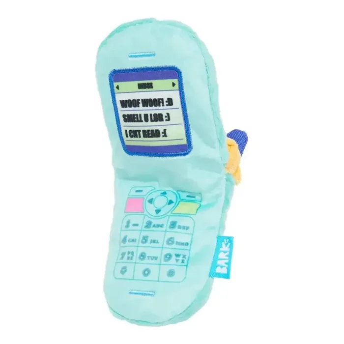 BARK Yip Phone Dog Toy – Fun Plush for Playtime