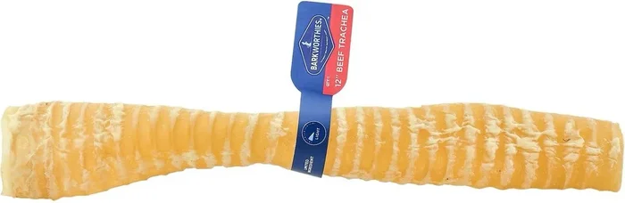Barkworthies 12 Inch Beef Trachea For Dogs