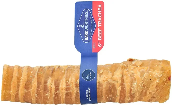 Barkworthies 6 Inch Beef Trachea For Dogs