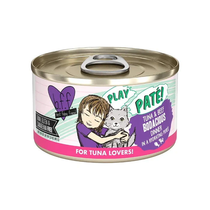 Best Feline Friend BFF PLAY! Pate Lover’s Aw Yeah Wet Canned Cat Food