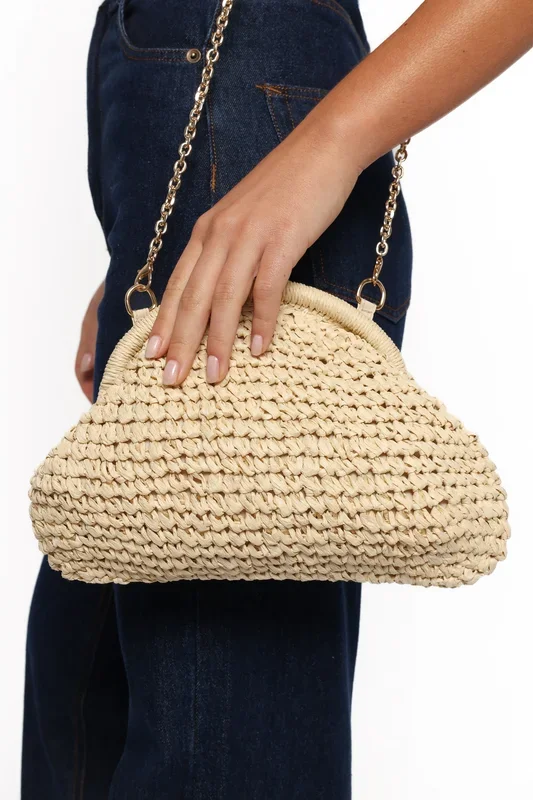 Bett Clutch Bag – Natural/Raffia