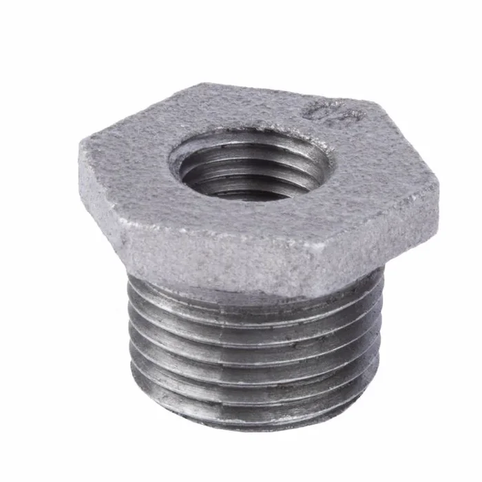 Bk Products 1/2 In. Mpt X 1/8 In. Dia. Fpt Black Malleable Iron Hex Bushing