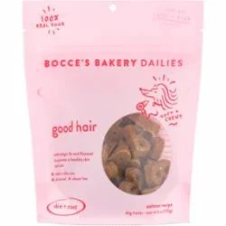 Bocce’s Bakery Good HAir Soft and Chewy Dog Treats – 6 Oz