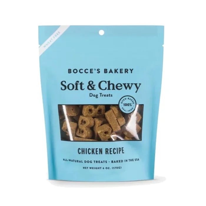 Bocce’s Bakery Soft & Chewy Chicken Recipe 6oz