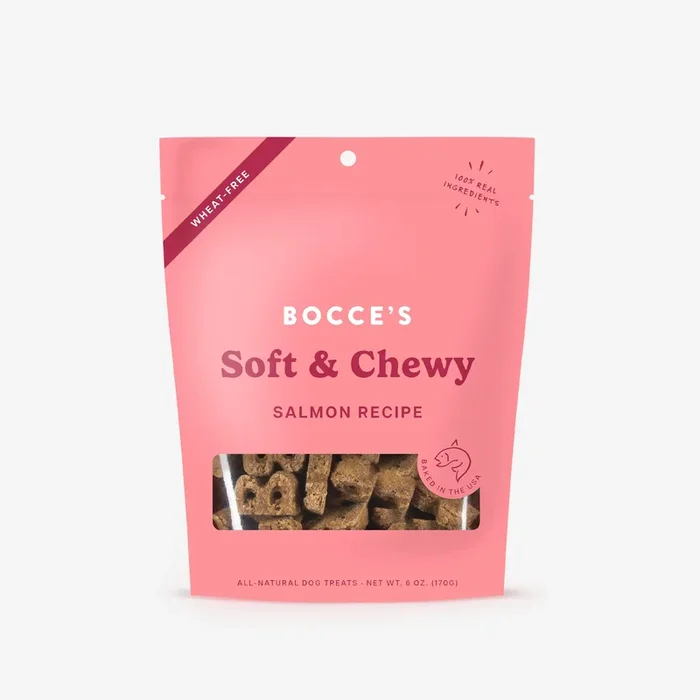 Bocce’s Soft & Chewy Salmon Recipe 6oz
