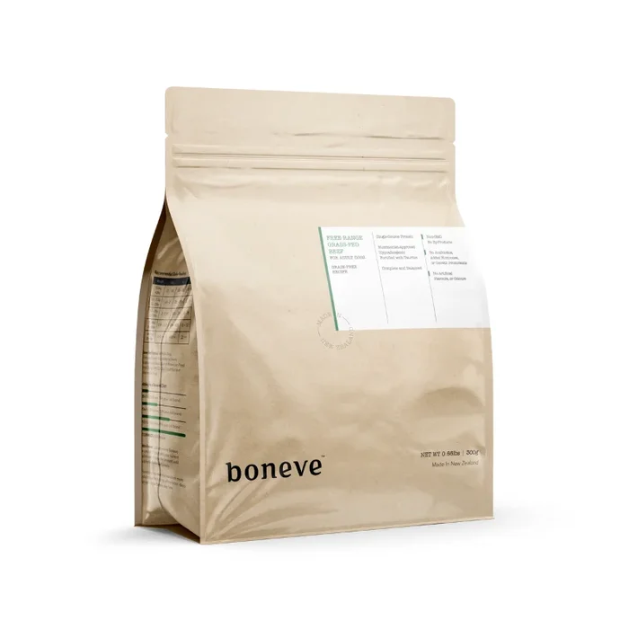 Boneve Earthmade Free Range Grass Fed Beef Grain Free Adult Dry Dog Food [3 Sizes]