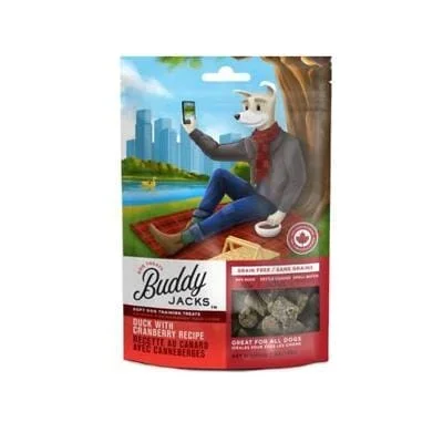 Buddy Jacks Duck and Cranberry Soft and Chewy Dog Treats – 7 Oz