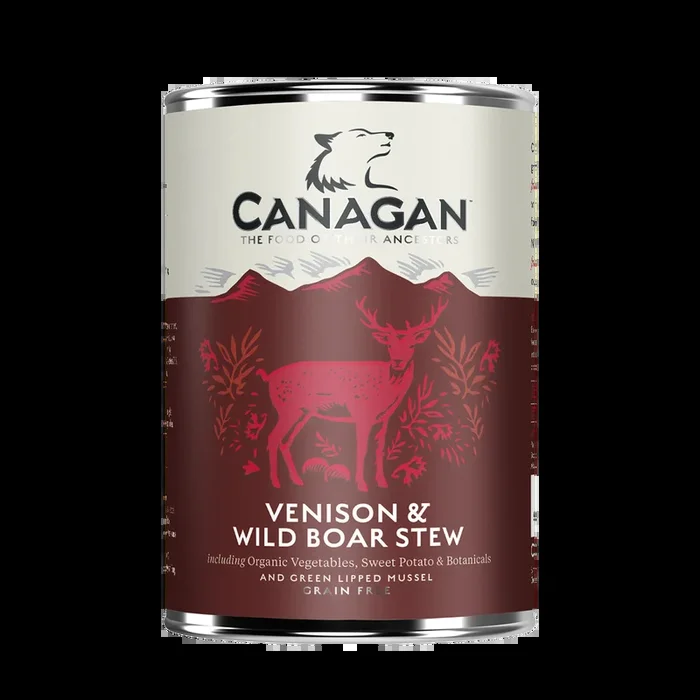 Canagan Venison & Wild Boar Stew Wet Food 400g