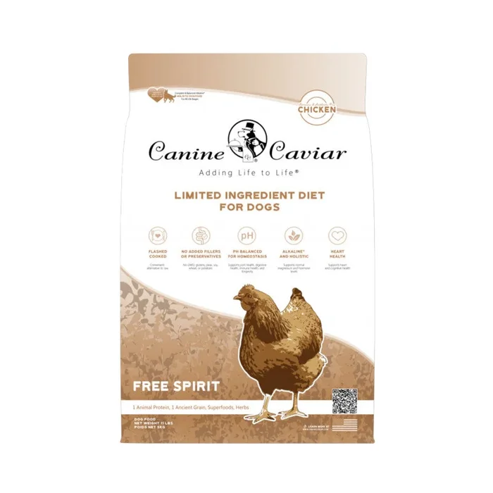 Canine Caviar Free Spirit Dog Food (Chicken & Pearl Millet)