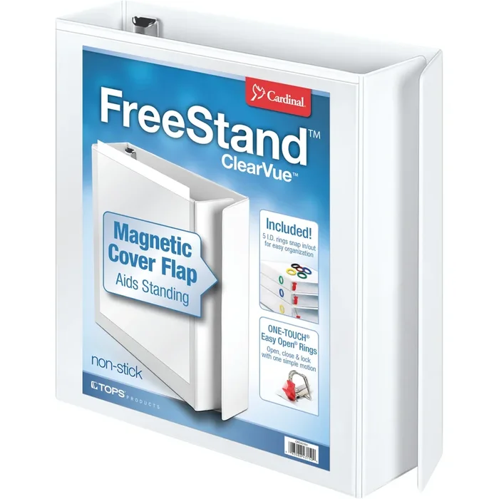 Cardinal FreeStand Easy Open Slant-D Ring Binder – CRD43120