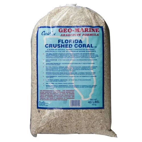Caribsea, CaribSea Geo-Marine Florida Crushed Coral Substrate, 1 Each/40 lb