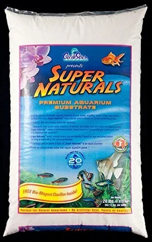 CaribSea Super Naturals Moonlight Sand – 20 lb – Pack of 2