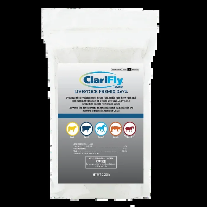ClariFly Larvicide Livestock Premix 0.67%