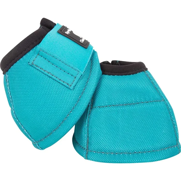 Classic Equine DyNo Turn Bell Boots for Horses, 2-Pack – Durable Shock-Absorbing Hoof Protection