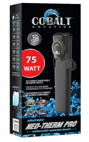 Cobalt Aquatics Neo-Therm Aquarium Heater – 75WT