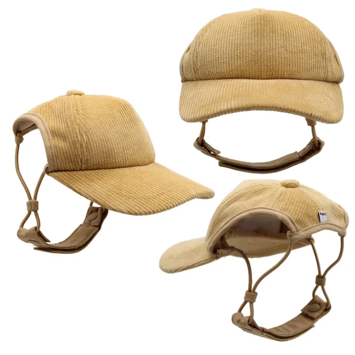 Corduroy Hats l Corduroy Cap for Dogs
