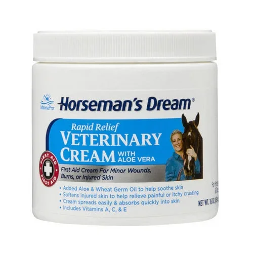 Corona, Horseman’s Dream Veterinary Cream with Aloe Vera, 16 Oz