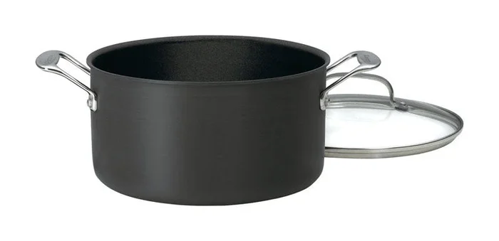 Cuisinart Chef’s Classic Stainless Steel Stock Pot 6 qt Black