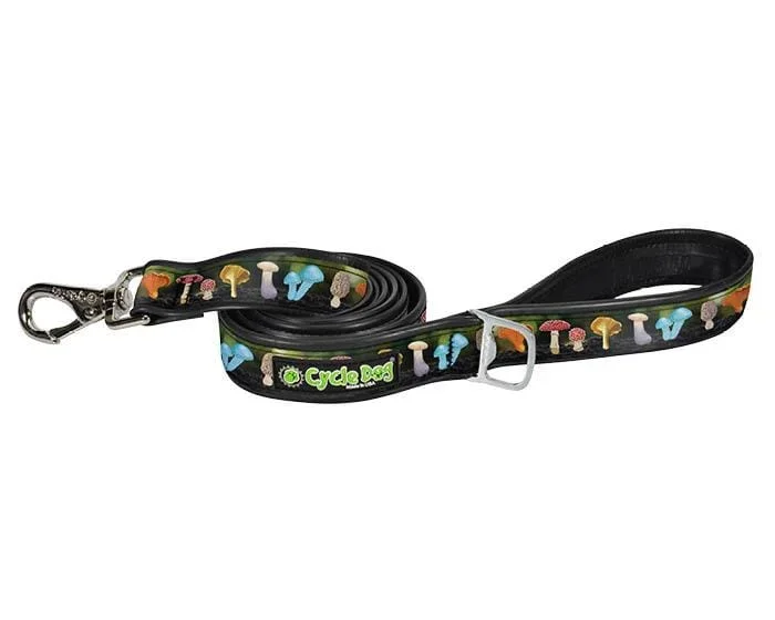 Cycle Dog Regular Earth-Friendly Dog Leash – Mushroom – 6′ Feet