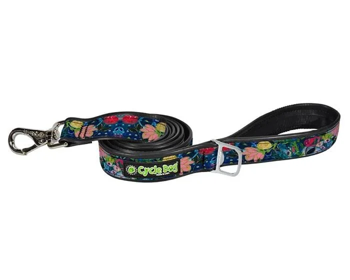 Cycle Dog Regular Earth-Friendly Dog Leash – Water Lily – 6′ Feet