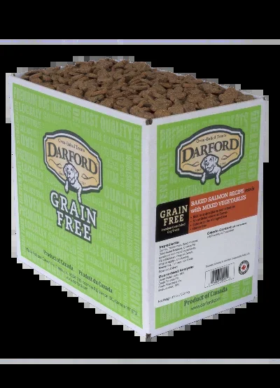 Darford Grain Free Baked Salmon W/Mixed Vegetables Mini Treats For Dogs