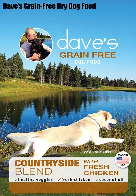 Dave’s Pet Food Grain Free Countryside Blend Dry Dog Food, 28 lbs