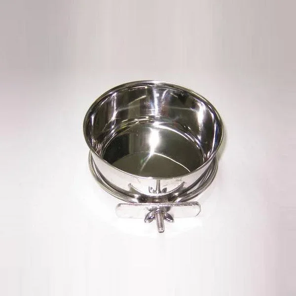 Dexpex Stainless Steel Bowl – Coop Cup with Clamp 5oz (DEX1150)